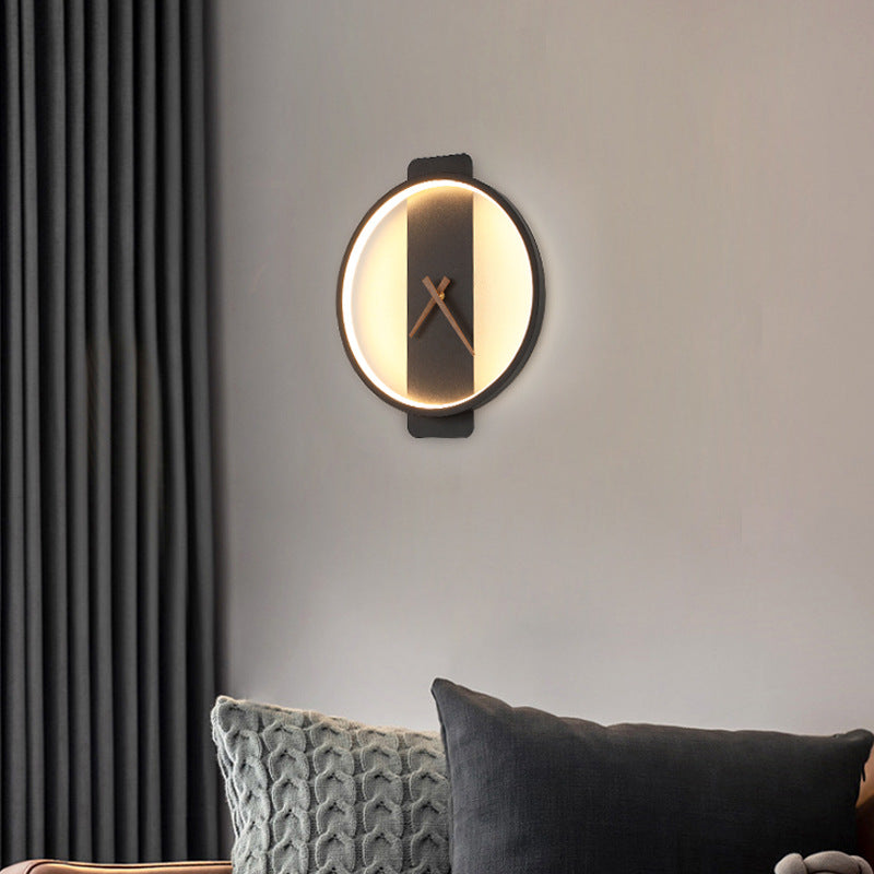 Wall Lamp & Bedside Clock