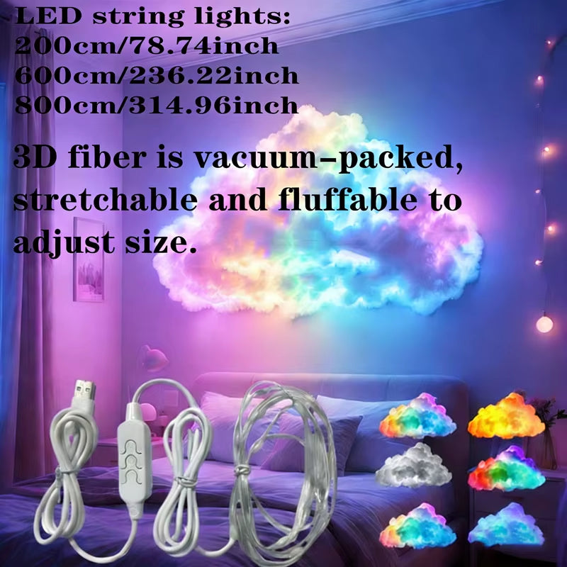 Cloud LED Light for Bedroom