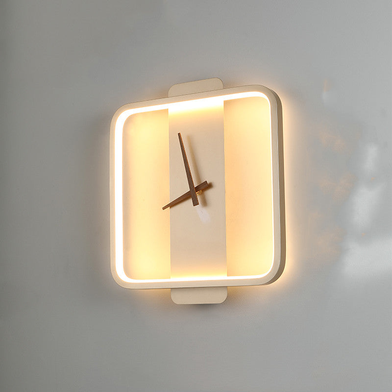 Wall Lamp & Bedside Clock