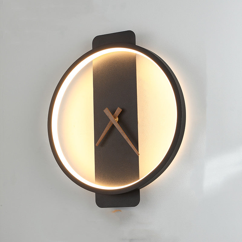 Wall Lamp & Bedside Clock