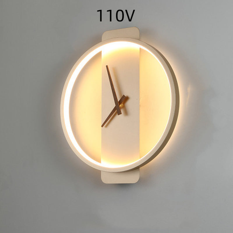Wall Lamp & Bedside Clock