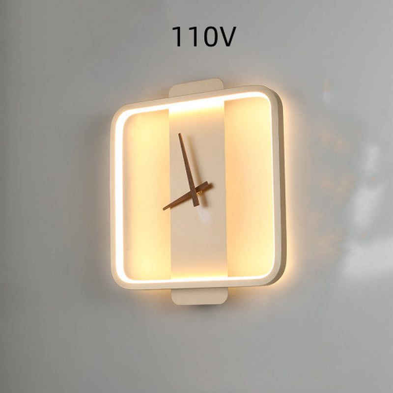 Wall Lamp & Bedside Clock